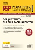 biznesowe, branżowe, gospodarka: Poradnik Gazety Prawnej – e-wydanie – 7/2024