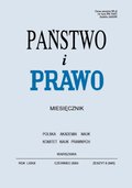 biznesowe, branżowe, gospodarka: Państwo i Prawo – e-wydanie – 6/2024