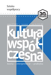 : Kultura Współczesna - e-wydanie – 2/2013