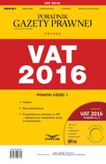 Podatki 2016/03 - Podatki cz. I VAT 2016 - ebook