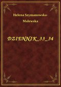 ebooki: Dziennik 33 34 - ebook
