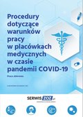 Procedury dotyczące warunków pracy w placówkach medycznych w czasie pandemii COVID-19 - ebook