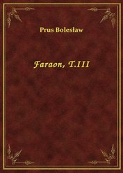 : Faraon, T.III - ebook