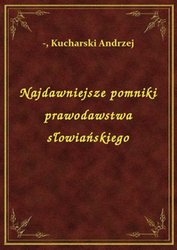 : Najdawniejsze pomniki prawodawstwa słowiańskiego - ebook