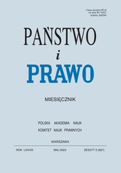 : Państwo i Prawo - e-wydanie – 5/2023